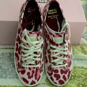 NIB/NWT Keds & Kate Spade Pink Leopard Sneaker 8